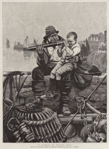Een glimp van toekomstige zeeën door Henry Edward Detmold